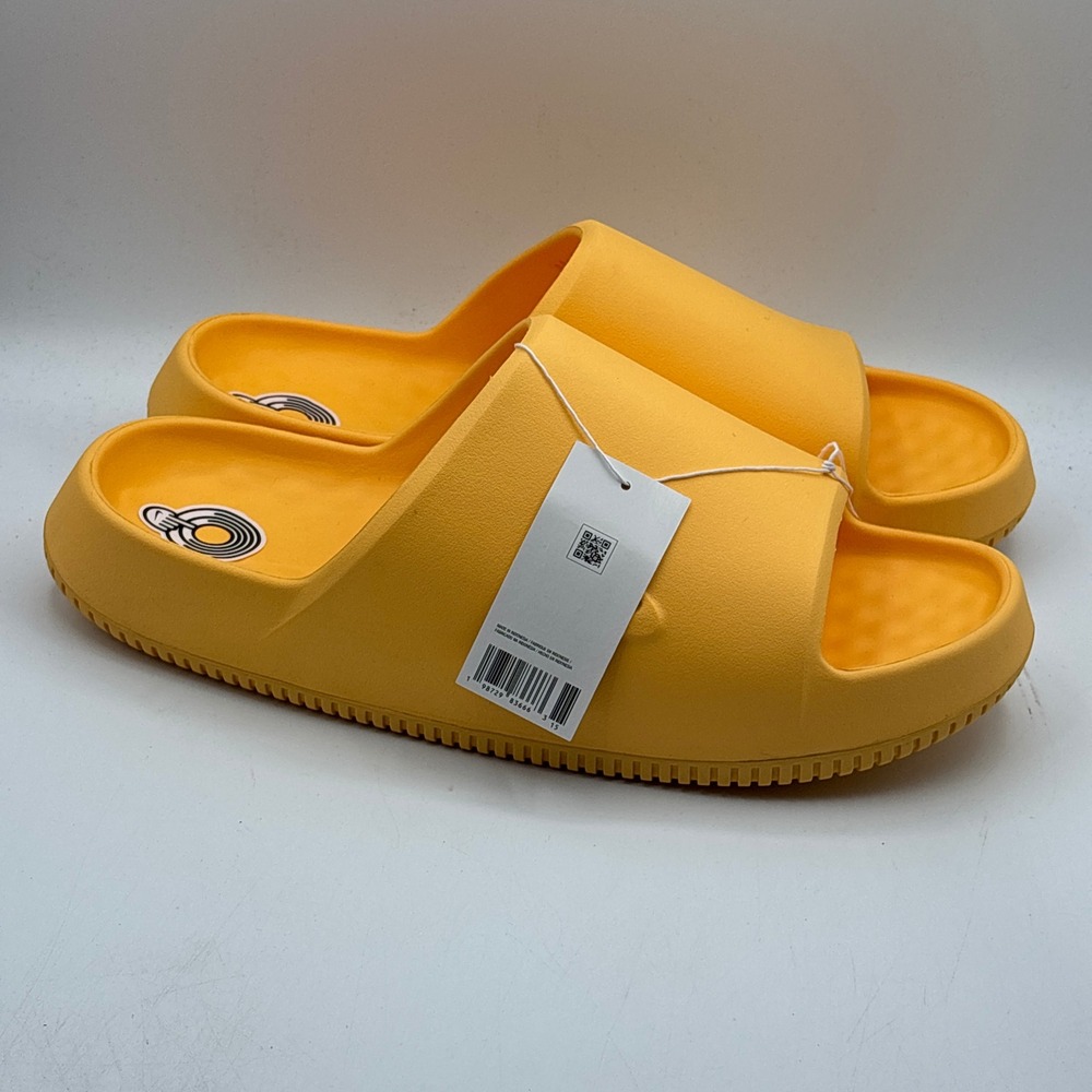 Nike Calm Slide 2.0 Shoes Men Size 15 Topaz Gold Sport Sandals IB0183 700